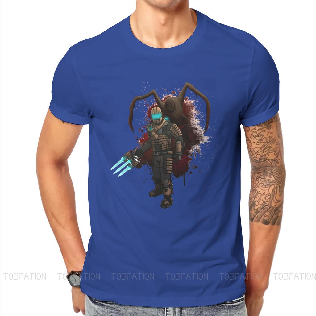 Dead Space Video Game Isaac Clarke T Shirt Classic Teenager Homme High Quality Tshirt Big Size Crewneck Short Sleeve