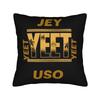 JEY YEET USO Wrestling Pillow Cover  Print Cushion Cover Vintage Pillow Case For Office Car Home Decor
