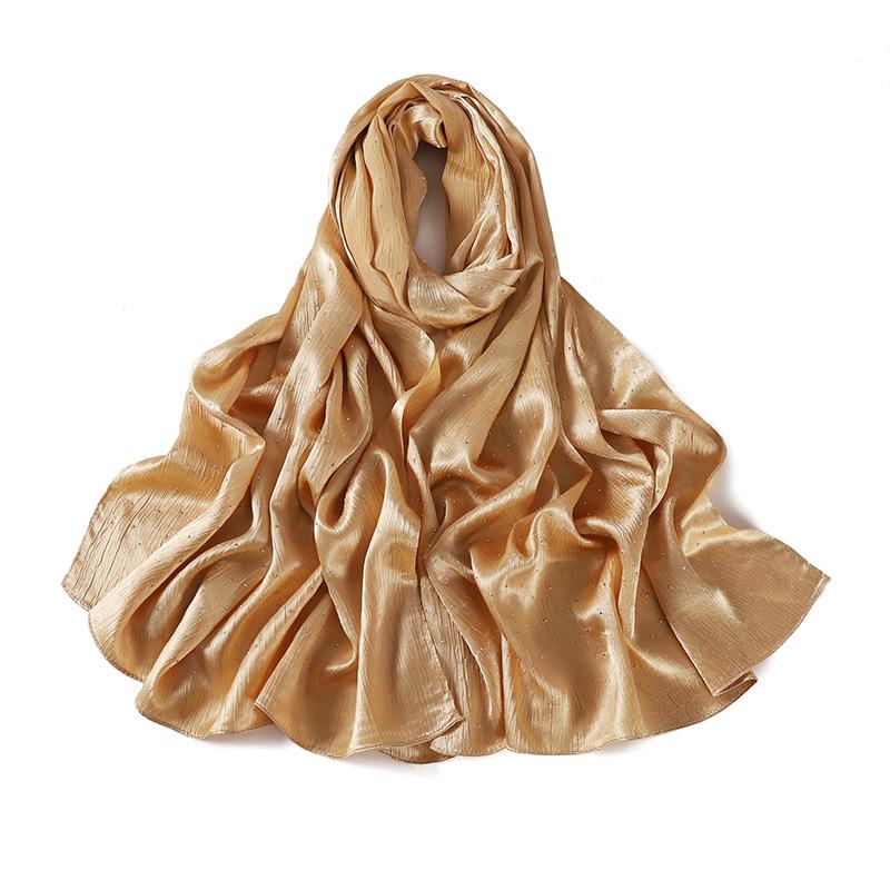 Muslim Chiffon Solid Color Hijab Scarf For Women Hijabs Scarves Squane Head Wrap Jersey Hijabs Islamic Turban Headband Shawl