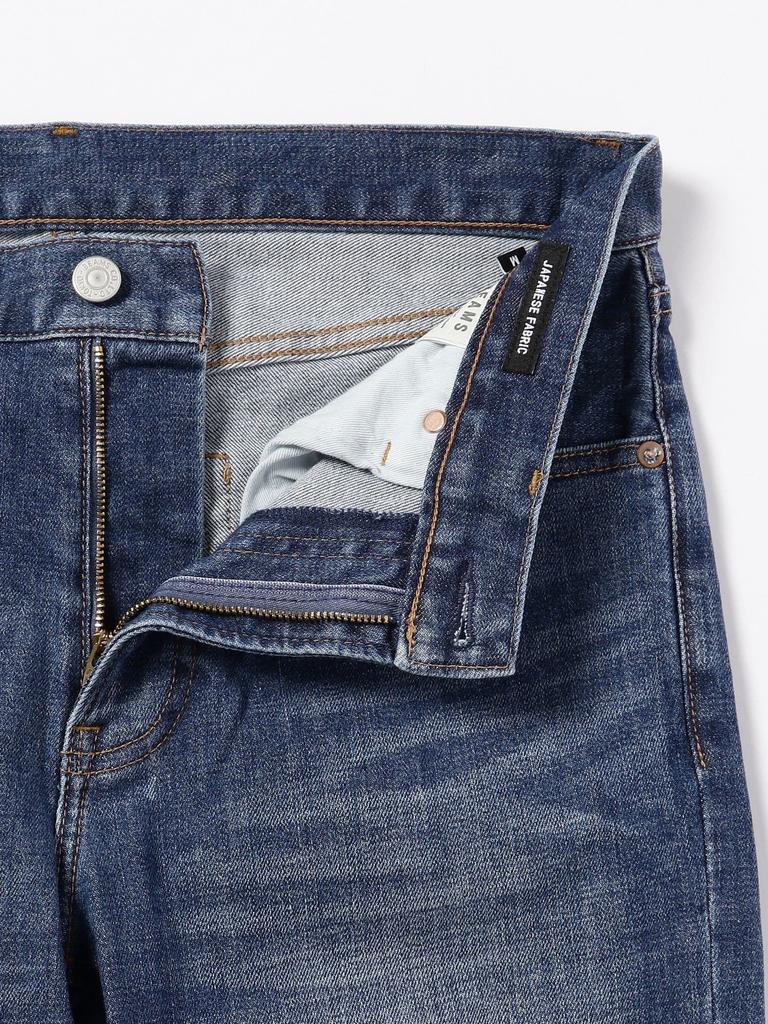 100 Famous Denim Stretch Denim Pants S 11210422791 [BEAMS] Pants/Basic Herren INDIGO(GEBRAUCHT)