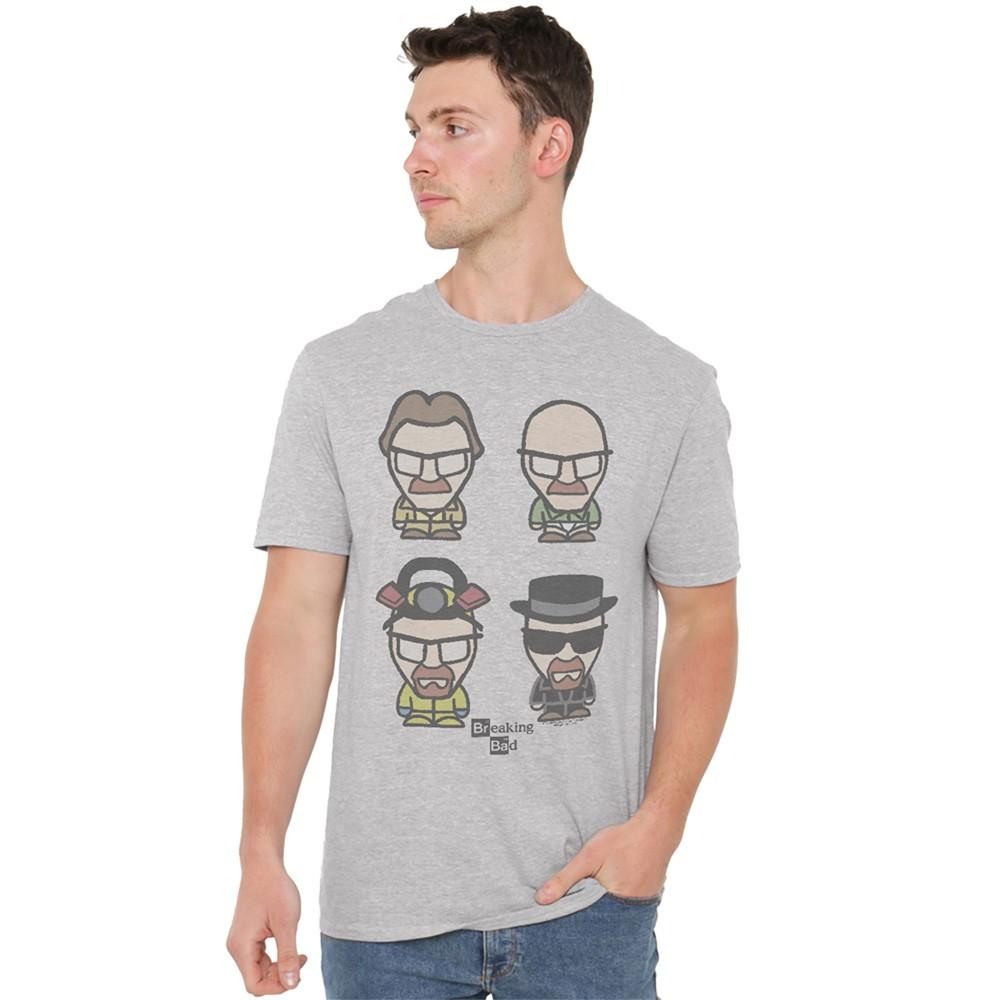 Breaking Bad Faces Of Walt T-Shirt S-5XL Athletic Heather XXXXL