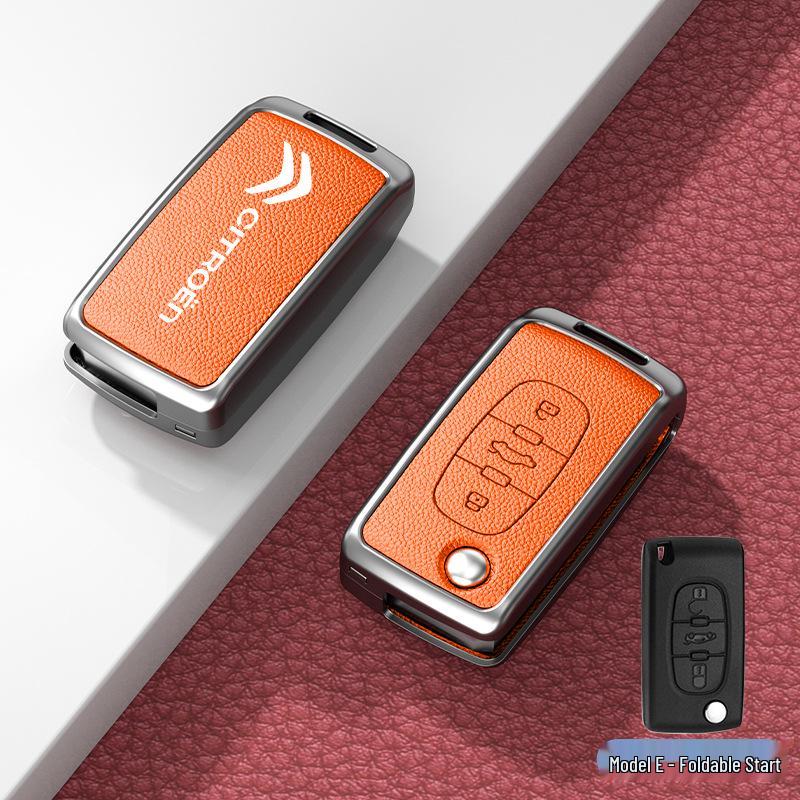 Car Key Cover & Buckle for Citroen C3XR, C4L, Tianyi, C5, C4 Sega, Elysee, C6 Models