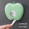 Apple-Shaped Wall-Mounted Kitchen Storage Box for Cling Film and Bags