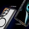 2 In 1 Heavy Duty Armor Magnetic Charging Phone Case for Samsung Galaxy S24 S23 S22 Ultra Plus Fe Magsafe Shockproof Hard Cover