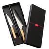 Zakka 10000CL Santoku Petty Knife Set with Gift Wrapping Perfect Gift for New Stylish and Celebratory Gift Made In Stainless Lab. + 2-Piece Homes,