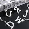 Crafts 26 English Alphabet 26 Letter Keyring Letter Key Chains Car Key Rings Alphabet Keychain