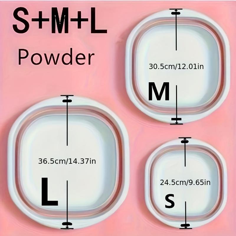 Foldable Square Hand Wash Basin Portable Basin Multifunctional Outdoor Travel Basin Space-Saving for Dishing Fruit Camping Laund