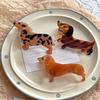 Cute Style Puppy Gripper Hair Clip Cartoon Dachshund Corgi Hair Accessory Fashionable Acrylic for Women Girls