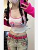 Dopamine Dressing Y2K Retro Low-Waist Denim Micro Mini Skirt - Hip-Hugging A-Line for Petite Women