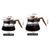 V60 Coffee Set Glass Coffee Pot Coffee Filter Cup Coffee Filter Paper Thickened Glass Filter Coffee Pot