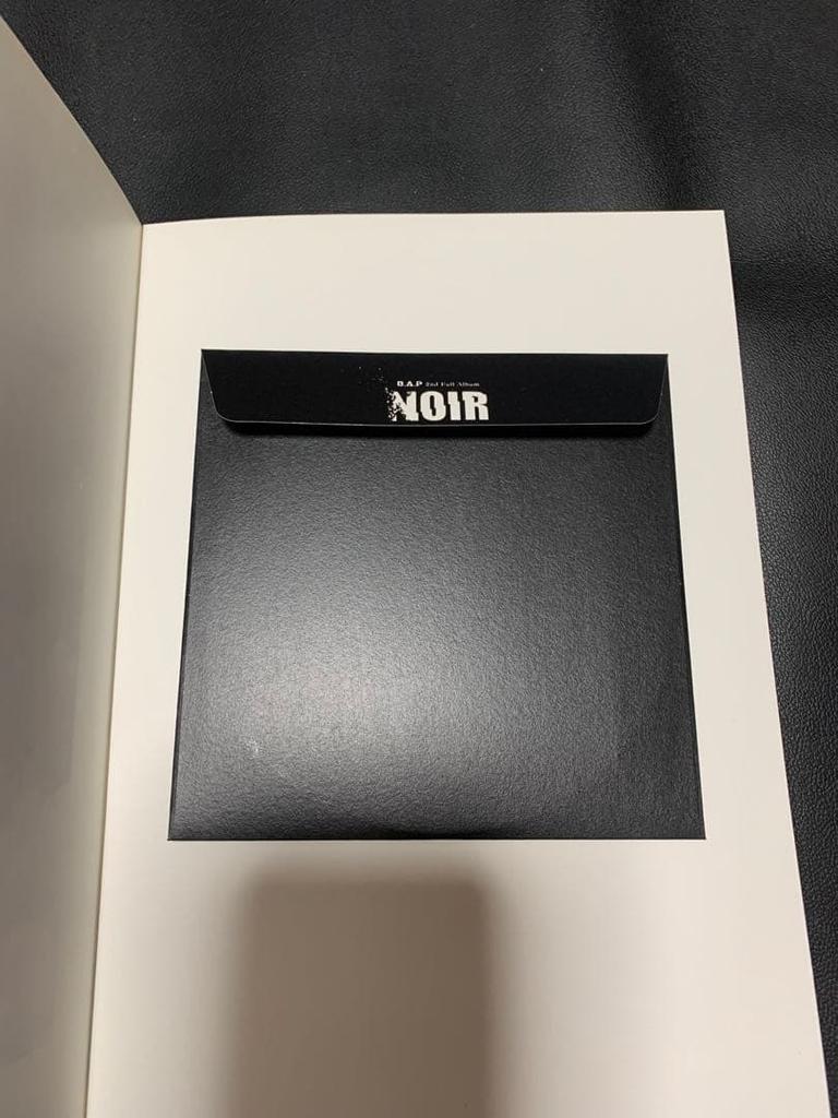 [USED] B.A.P 2nd Full Album NOIR Taehyung