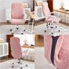 Stretch Jacquard Office Chair Cover European Pattern Computer Chair Covers Elasticelastic Gaming Chair Seat Slipcover Study Room