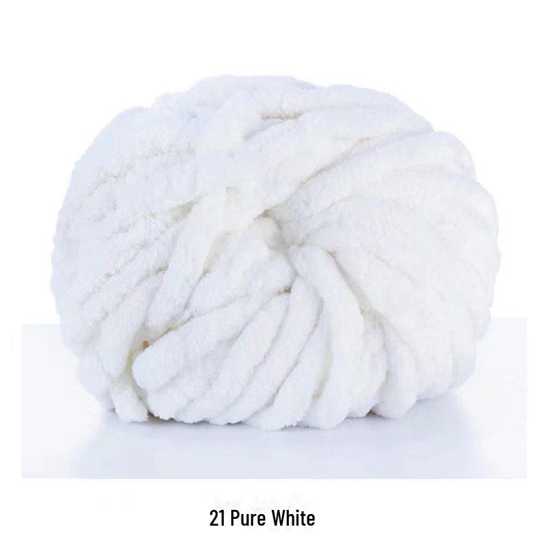 Isländische 2CM Extra Dicke Handgewebte Chenille Eisbar Decke