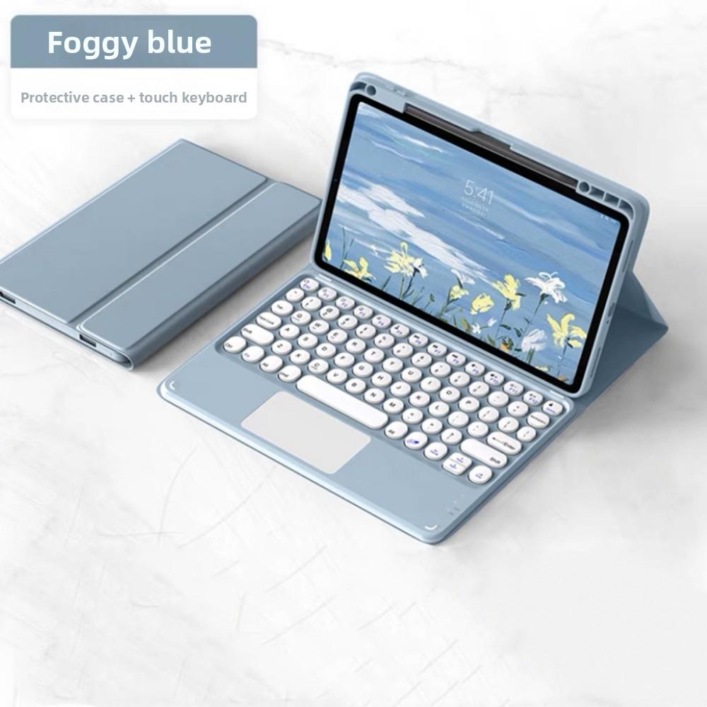 Bluetooth Tastatur und Hülle Set für Huawei MatePad SE 11 2024 mit Luftstift-Schlitz Magnetische Hülle