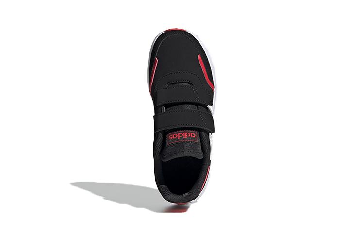 adidas Neo Vs Switch Breathable Low Top Kids' Skateboarding Shoes Black Red White Children Aged 3 7 Years Old FW3984