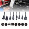 Universal Truck Diagnostic Cable Cord Adapter Converter Plastic Construction For Mechanic Tool Commercial Truck Systems