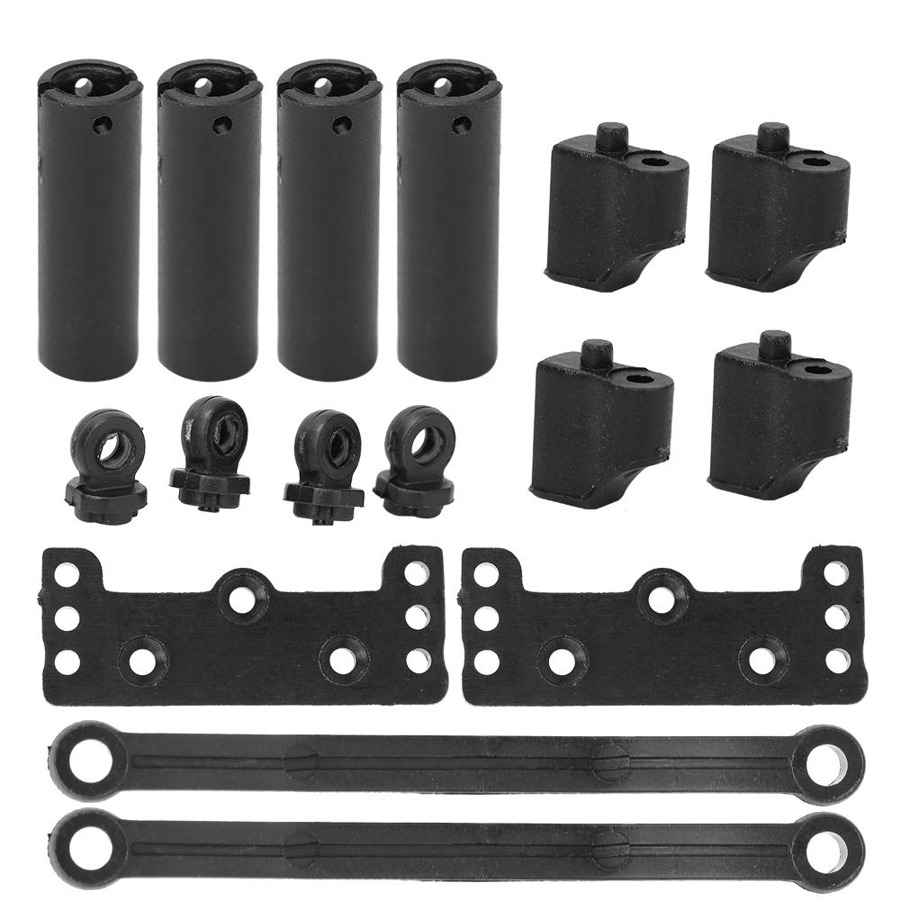 1:24 Servo Mount Steering Rod Shock Bottom Mount Remote Control Crawler Toy Accessories for Haiboxing 2098B