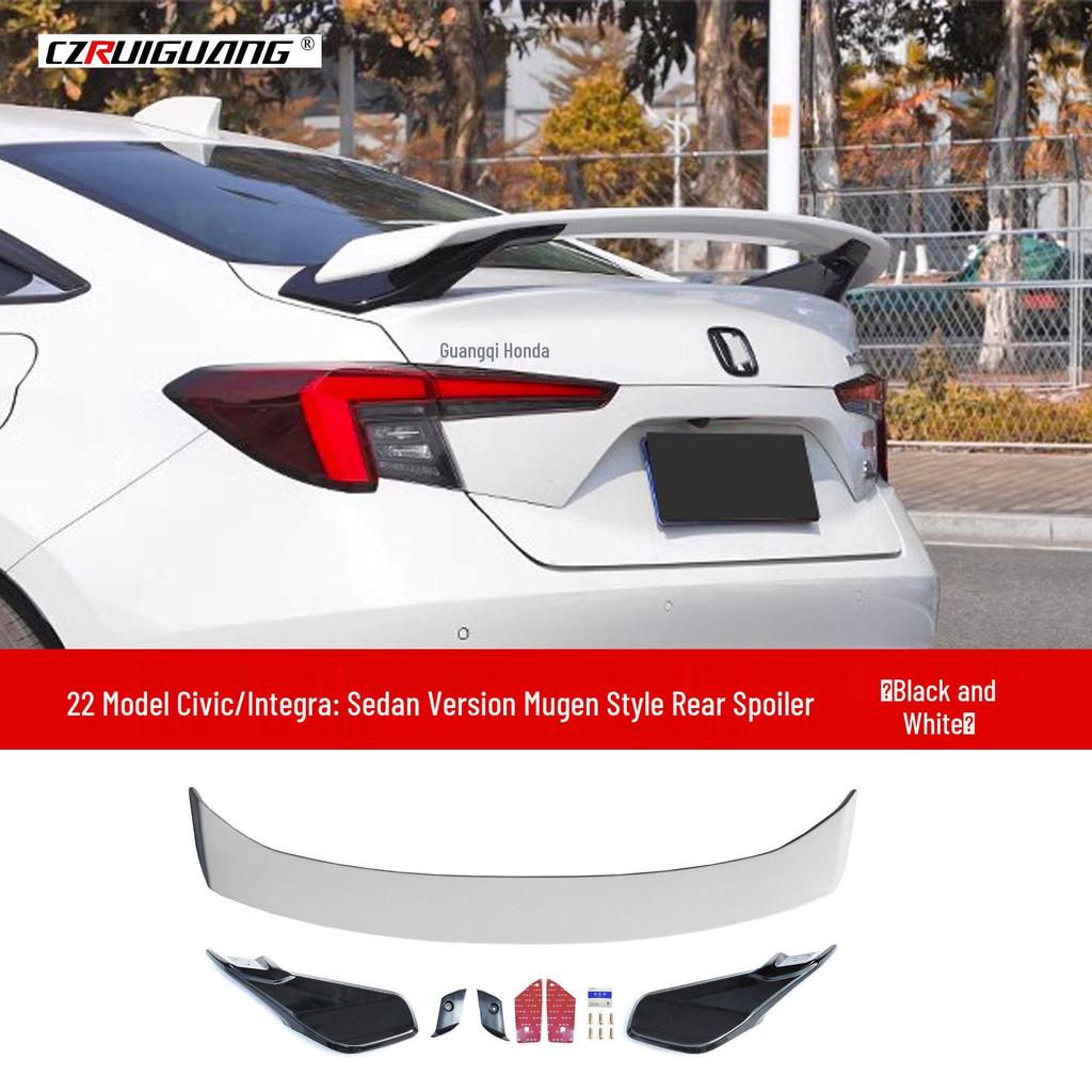 Honda Integra/Civic Front Lip, Rear Spoiler, Side Skirts, Rear Lip, Louvers, and Exhaust Tips Body Kit