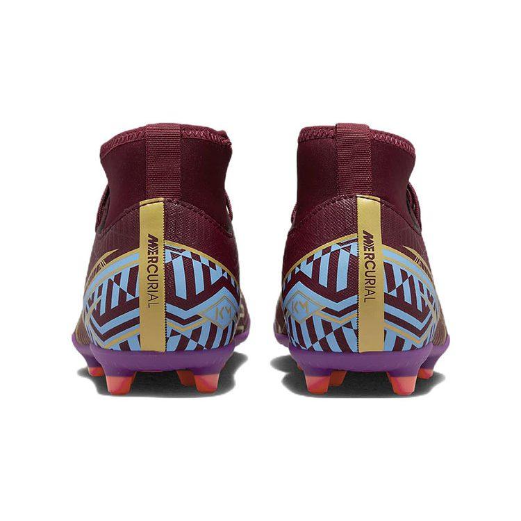 Nike Kylian Mbapp X Mercurial Superfly 9 Club FG MG 'Dark Beetroot' GS DO9789-694