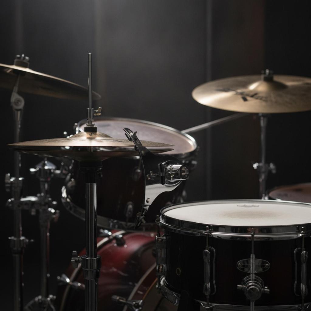 Metal Tom Drum Shock-Absorbing Mount Bracket Sturdy