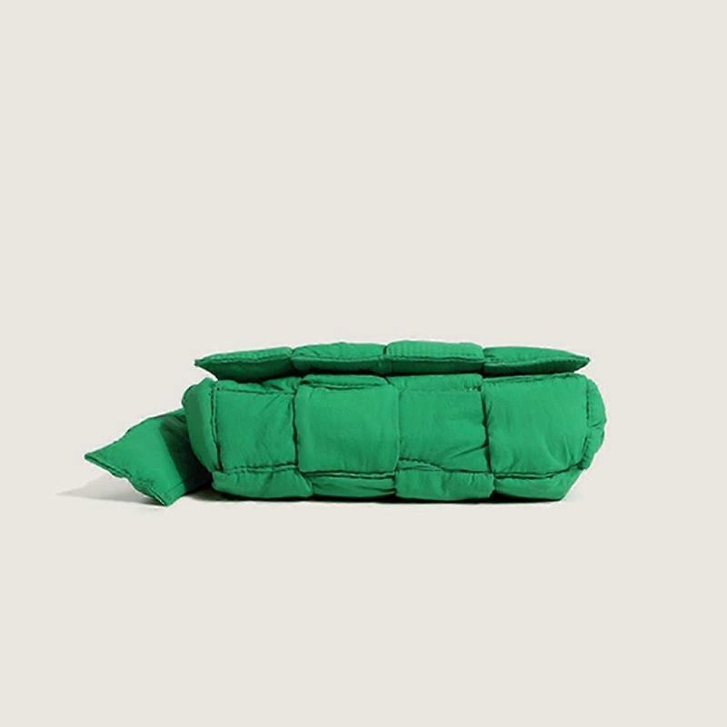 Borsa Imbottita Tessuta Cotone Cassetta Imbottita Borse a Tracolla di Design - Eccellente