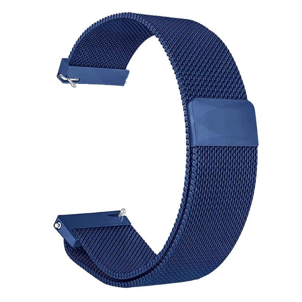 22mm Milanese Loop Strap for Redmi 3 Lite Steel Metal Strap for Xiaomi Active Smart Accessories 20mm Galaxy Watch 6 5 4 40 44mm