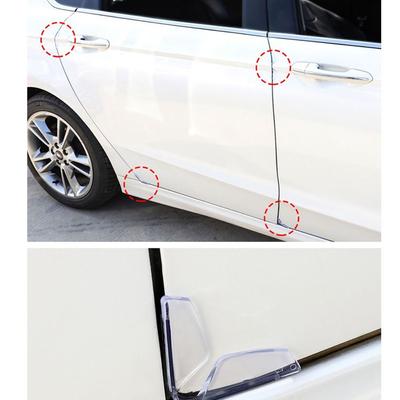 4 Pcs Car Accessories Anti-collision Trim Molding Car Protection Strip Door Edge Guards Scratch Protector Car Sticker