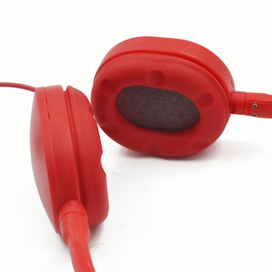 3,5 mm kablet uttrekkbare bærbare tunge basshodetelefoner for spill-/nettkurs