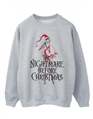Mens The Nightmare Before Christmas Santa Sweatshirt