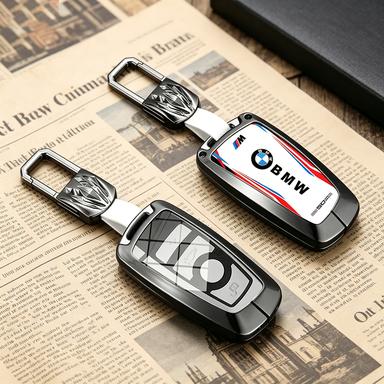 BBKX7 Keychain Case Cover For BMW 1 3 5 7 Series X1 X3 X4 X5 F10 F15 F16 F20 F30 F18 F25 M3 M4 Cool Racing Style Car Anti-Slip Key Bag
