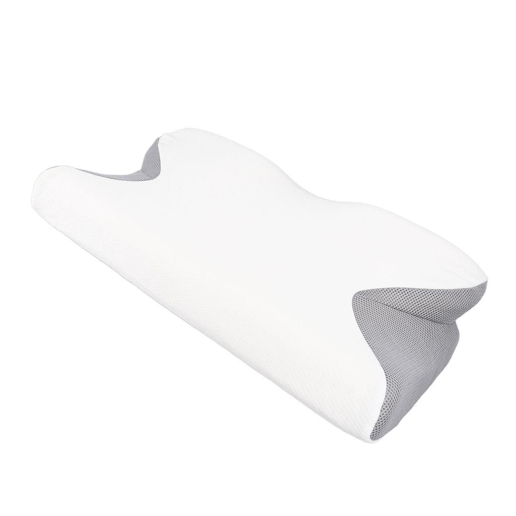 Cervical Pillow with Skin Friendly Pillowcase Ergonomic High Density Slow Rebound Memory Foam Neck S