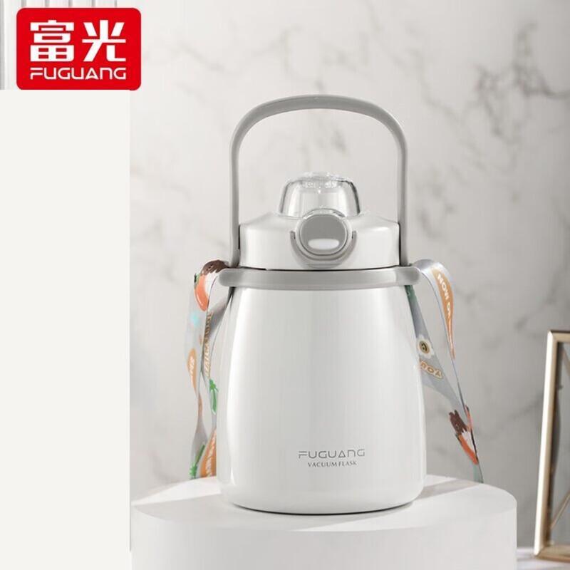 Fuguang 316L Stainless Steel Insulated Straw Bottle