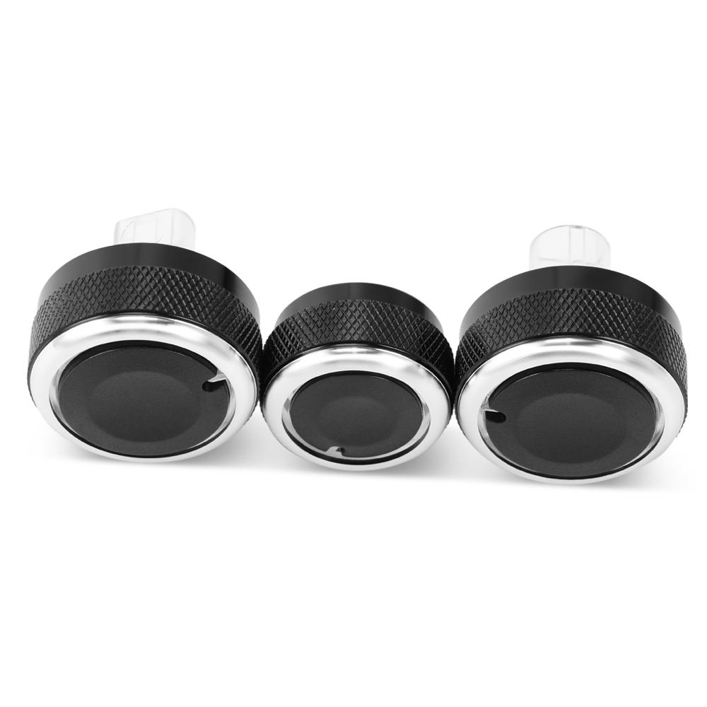 

3 шт. в комплекте, алюминиевый сплав, автомобильный Стайлинг, ручка кондиционера, ручка переменного тока, кнопка переключения тепла для Lada Granta чёрный