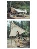 Portable 5.2m Outdoor Butterfly Canopy: Waterproof Oxford Cloth Gazebo and Sun Shade Tent for Camping.