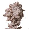 Head Statue, Hand Carved Animal Sculpture, Resin Tabletop Ornament, Decorative Art Figurine for Home
