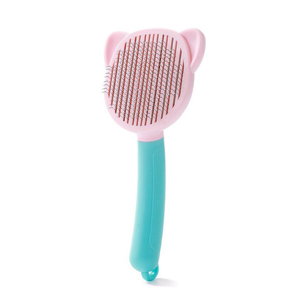 Pet Comb & Brush - Professional Pet Grooming Tool for Cats & Dogs, Effective Dog Hair Remover, Cat Fur Cleaning Brush,