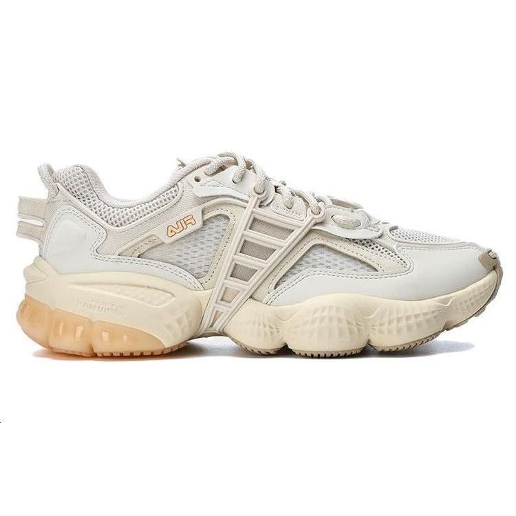 FILA Ladder Fabric Synthetic Leather TPU Sports Comfort Low-Top Casual Shoes Women Casual Shoes Off-White F12W322101FWA