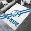 Custom Name FC Schalke 04(3) Carpet Rug for Living Room Bedroom Home Sofa Decoration,Kids Play Non-slip Floor Mat