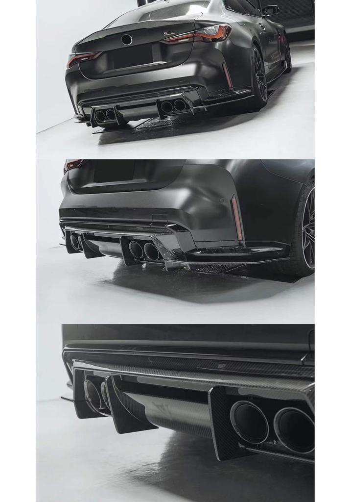 Carbon Fiber Rear Diffuser for 2021-2026 BMW M3/M4 G80/G82
