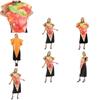Halloween Pizza Cosplay Attire For Adults And Kids With Printed Pattern For Fantasy Themed Events