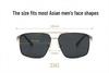 KAJILA 2026 Men's Retro Square Frame Polarized Sunglasses with Double Bridge Sun Protection