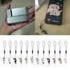Lovely Cat Charm Strap Lanyard Anti-Lost Phone String Keychain for Bag Backpack