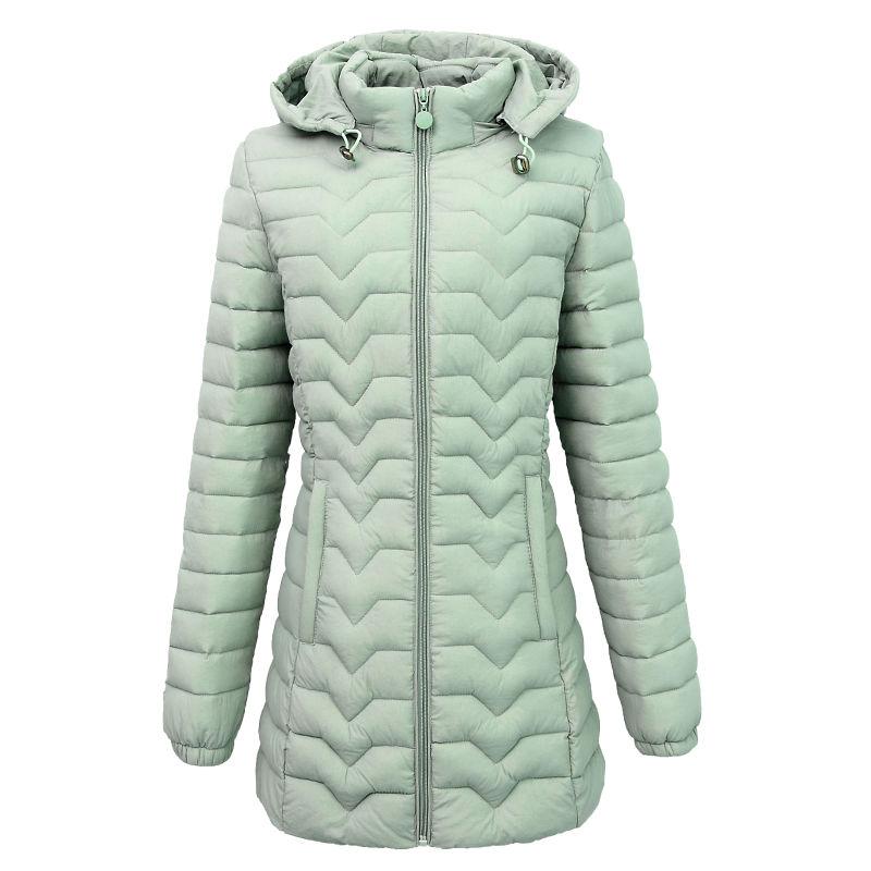 Winter Mantel Frauen Mode Mittleren Alters Mutter Nehmen Unten Baumwolle Mit Kapuze Jacke Plus Größe Casual Feste Warme Dicke Outwear Parka