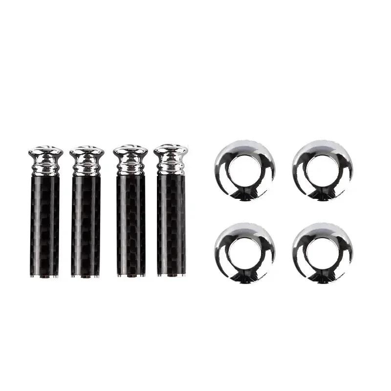 Car Door Lock Pin Cover Knob Pull Caps for Citroen C3 XR C4 Picasso Sega C-Elysee Berlingo Xsara Aircross Emblem Auto Accessorry alo256