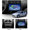 Radio samochodowe 2 + 32GB dla Peugeot 206 206CC 206SW 2000-2016 Citroen C2 2004-2008 odtwarzacz Android Carplay WIFI nawigacja GPS Stereo 2din