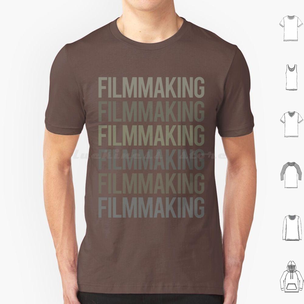 Arte em Texto Cinza Filmmaking Cinegrafista Filmagem Camiseta Masculina Feminina Infantil 6xl Arte em Texto Cinza Filmmaking Filmagem Cinegrafista