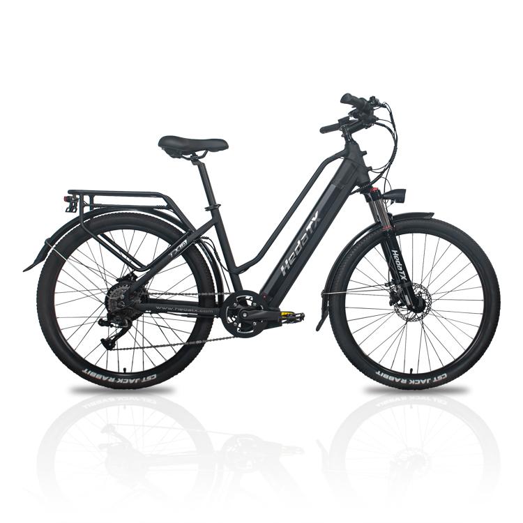 Hedatx TX10 Mountain Adult Electric Bicycle With Seat 27.5 Inch Off-Road Tires EBike 48V15.6Ah Battery 350W Motor Outdoor All-Terrain Electric Bike