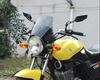 Universal Clear Black Meter Cowl Smoke Windscreen, Windshield, Visor, [ADVANTAGE] Transparent, Black, (Clear)