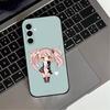 Sweet J-Junko Anime Enoshima-es Phone Case For Samsung Galaxy A73,A72,A71,A70,A53,A52,A51,Soft Silicone Black Cover