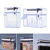 Aquarium Box Accessory Tank Double Filtration Wet/Dry Separation Quiet Suitable for